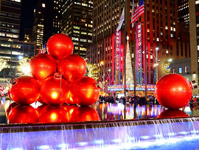 Itinerari a piedi a New York - Natale a New York Veduta