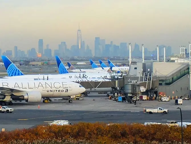 Newark Liberty International Airport Aerei