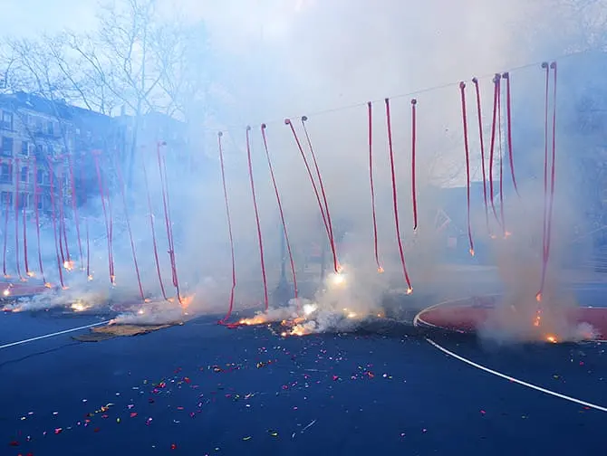 Capodanno lunare a New York - New Year Firecracker Ceremony