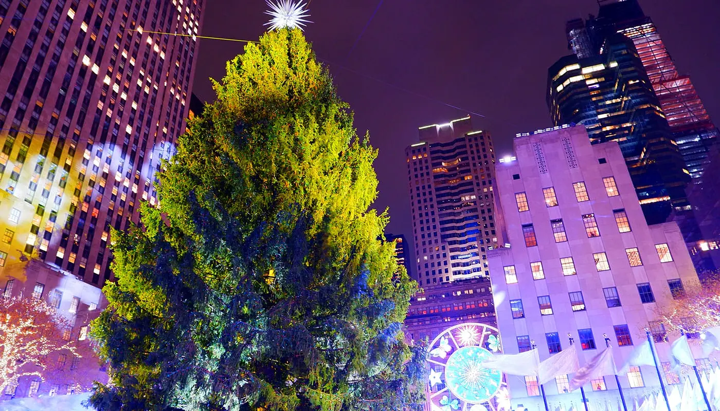 Rockefeller Christmas Tree Arrivato