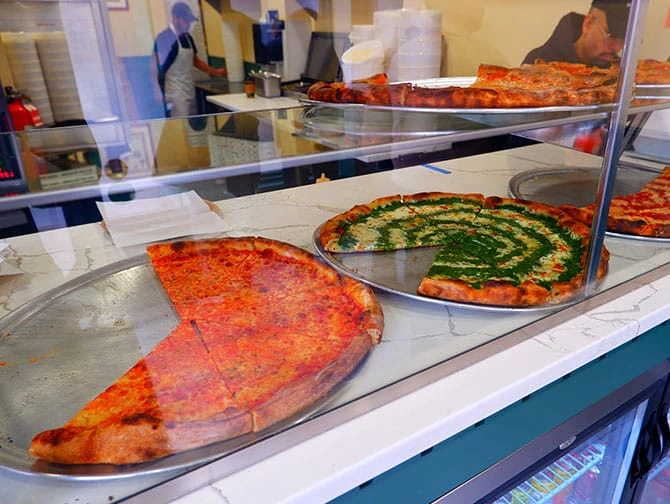 La migliore pizza a New York - Trancio Lucia Pizza a SoHo