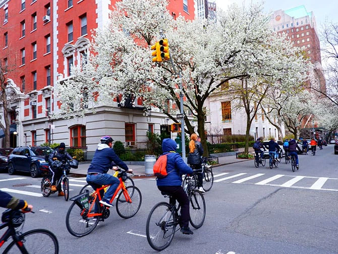Tour in bici a New York - Tour dei luoghi famosi