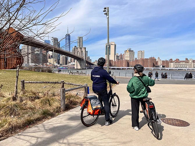 Tour in bici a New York - Skyline