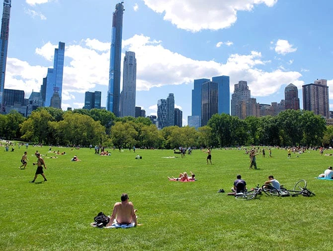 Tour in bici a New York - Central Park