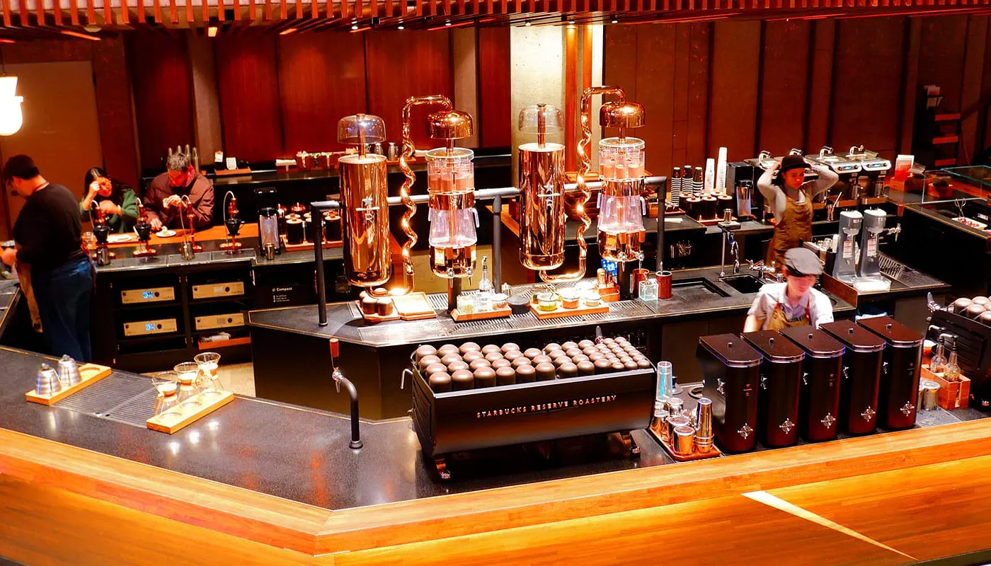 I migliori caffè di New York - Starbucks Reserve Roastery New York