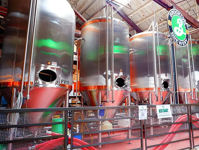 Le birrerie di New York - Brooklyn Brewery interno