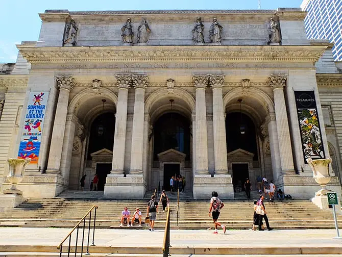 Tour dei supereroi a New York - New York Public Library