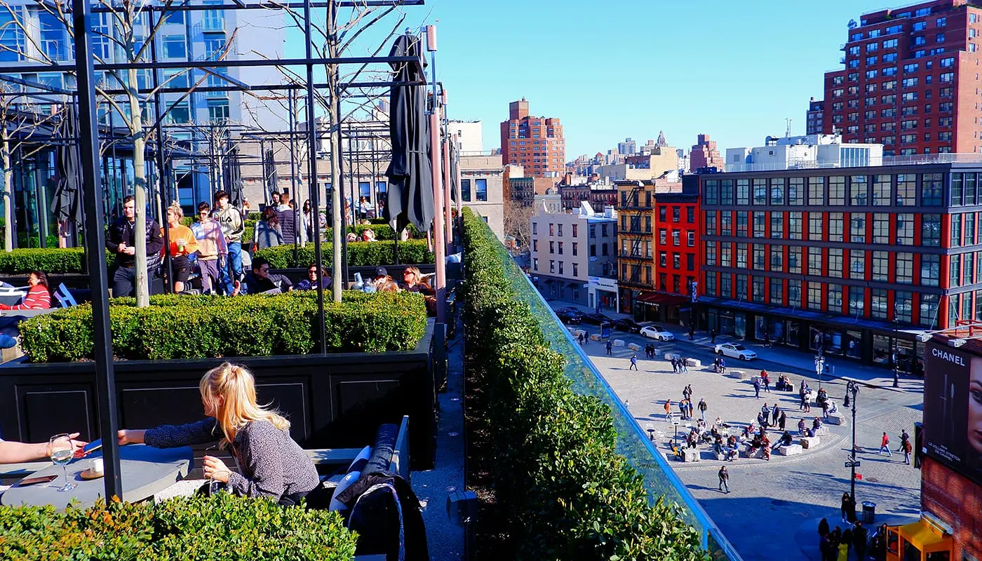 I migliori rooftop bar di New York - RH Rooftop Restaurant