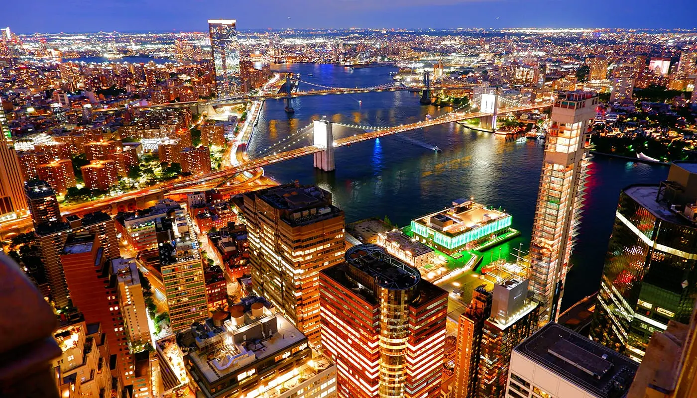 I migliori rooftop bar di New York - Overstory