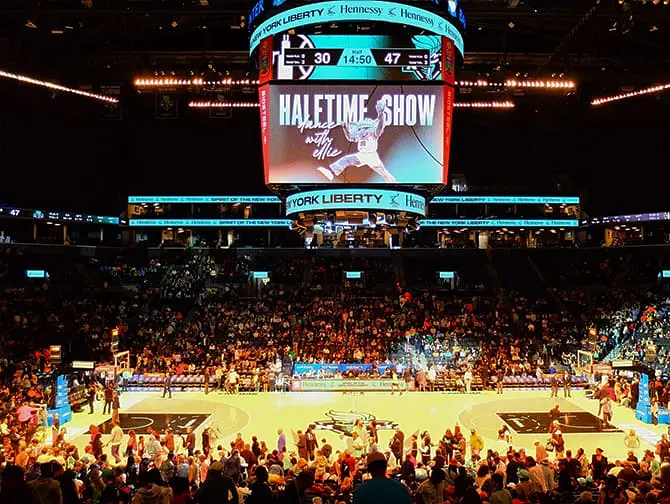 Barclays Center di Brooklyn - New York Liberty