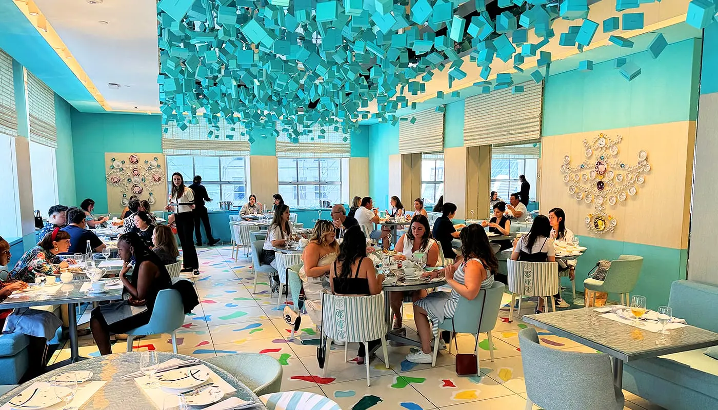 Afternoon Tea a New York - Tiffany's