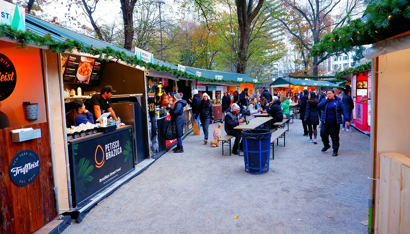 Visitare New York a Natale: itinerario - Mercatino natalizio di Union Square
