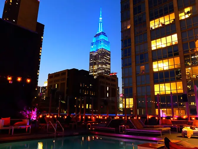 Veglione di Capodanno a New York - Festa sul rooftop