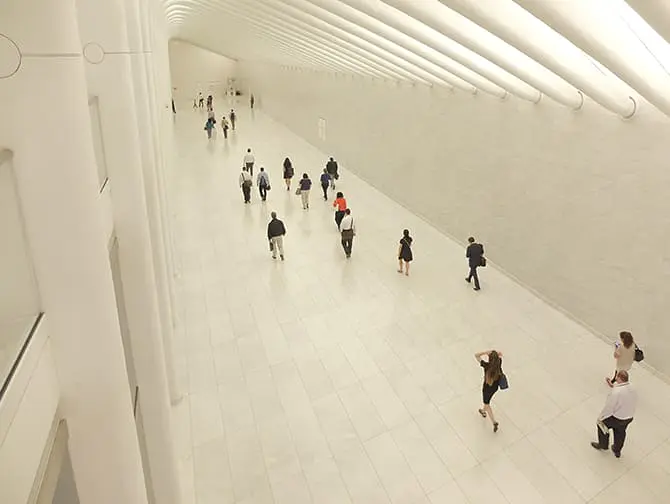 Oculus di New York - Sottopassaggio