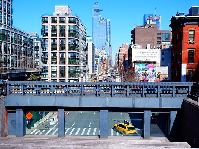 L'High Line a New York - Vista