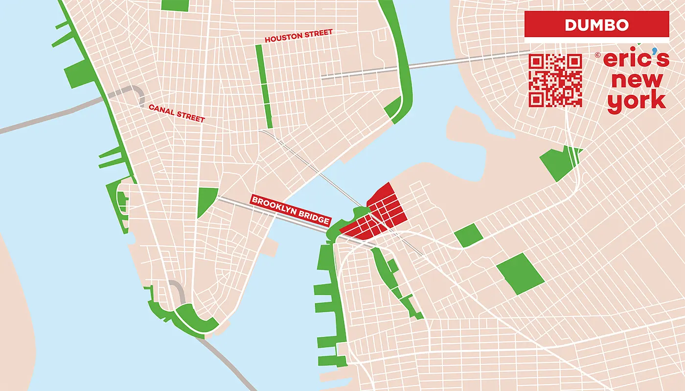 Dumbo a New York - Mappa Gratuita