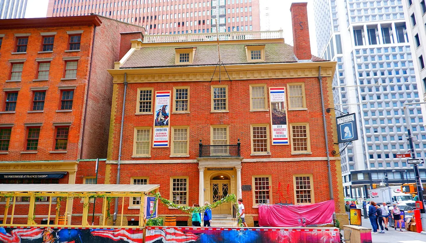 Cibo tipico americano a New York - Fraunces Tavern