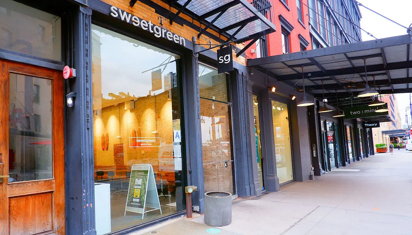 Ristoranti vegetariani a New York- sweetgreen