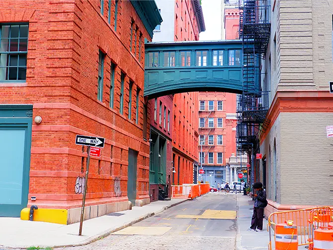 Itinerari a piedi a New York - TriBeCa impressione