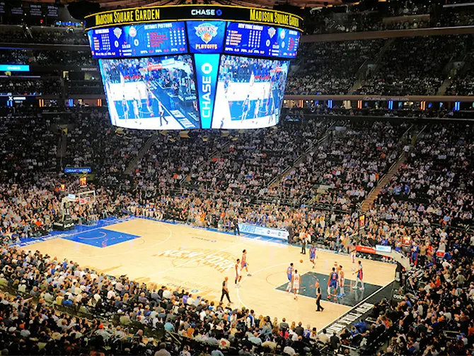 Biglietti dei New York Knicks – Partita al Madison Square Garden