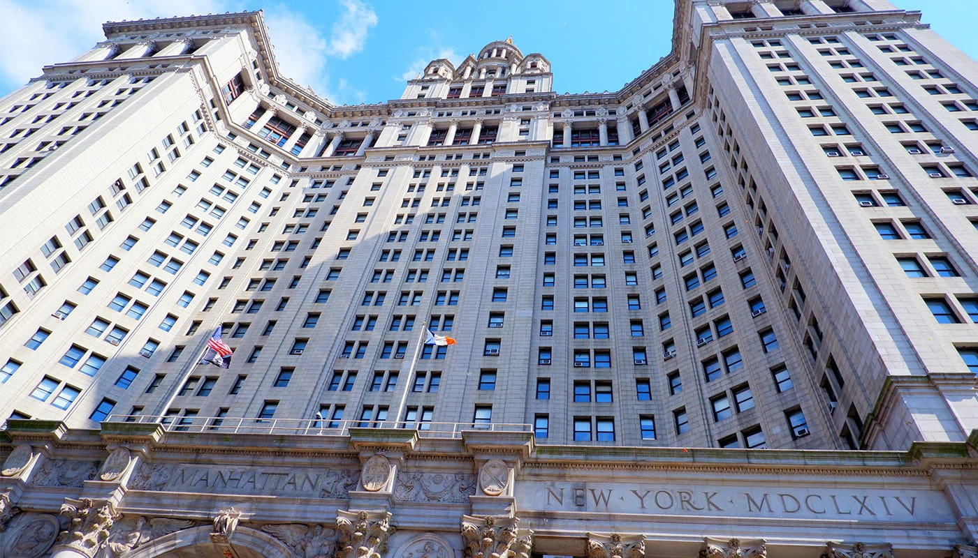 L'osservatorio gratuito del Municipal Building a New York - David N. Dinkins Manhattan Municipal Building