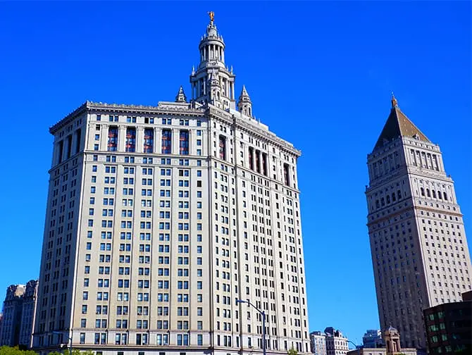 L'osservatorio gratuito del Municipal Building a New York