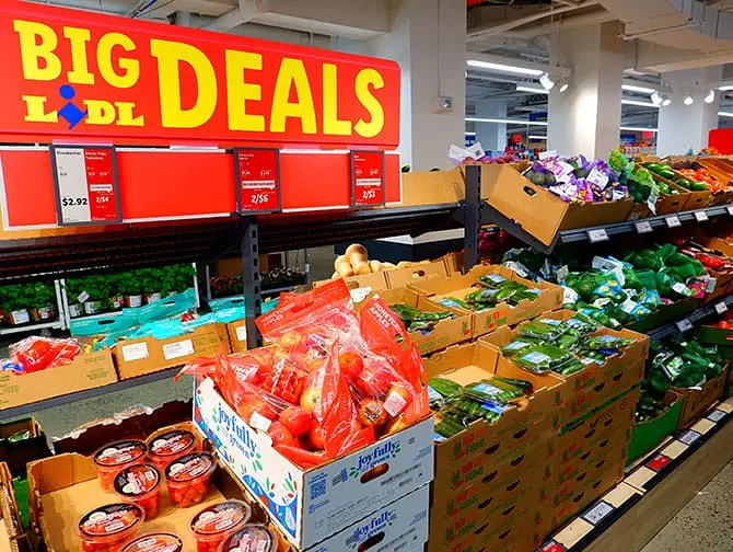 Supermercati a New York - Catena europea Lidl