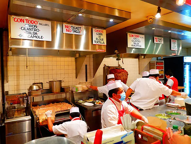Chelsea Market a New York - Molte opzioni di cibo