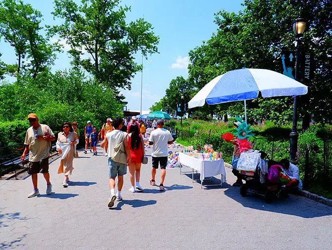 Battery Park a New York