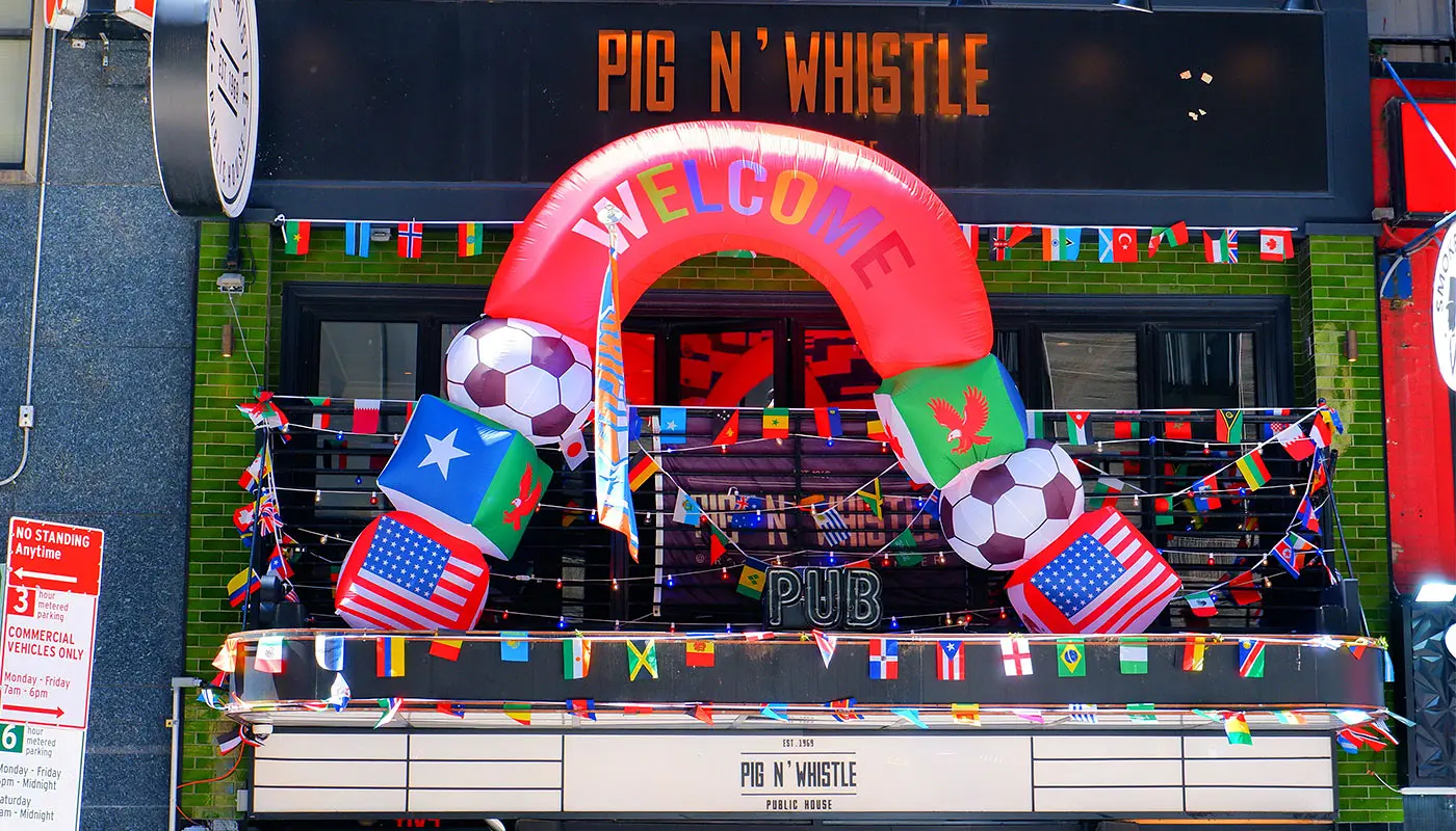 I migliori bar dove guardare partite a New York - Pig 'n Whistle