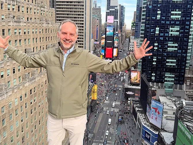 Biglietti per l'osservatorio One Times Square Skywalk - La mia visita al One Times Square