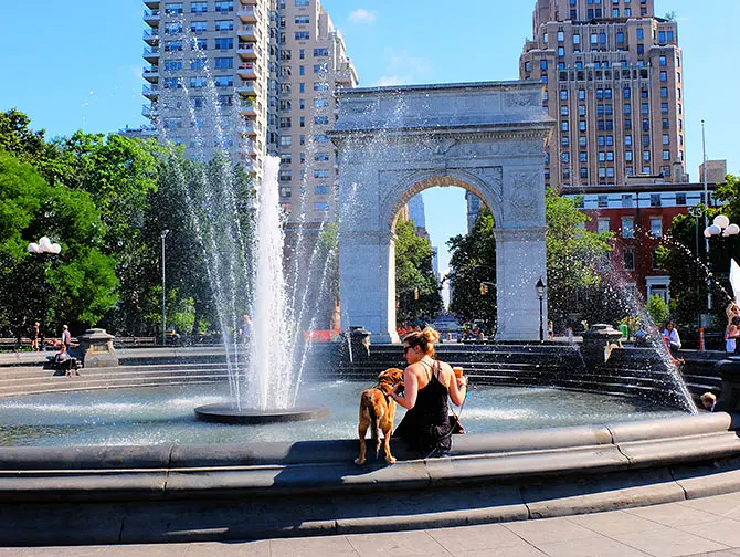 Washington Square Park a New York