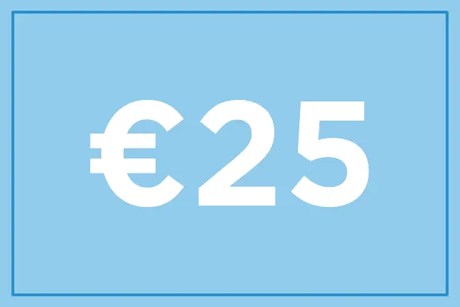 Buono regalo €25