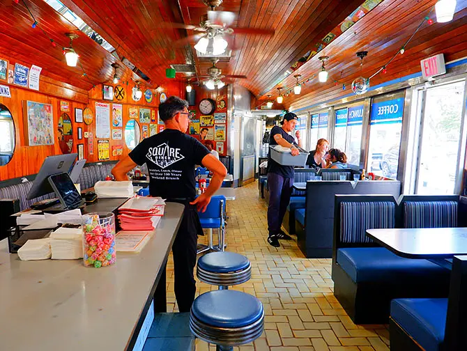 Diners a New York - Square Diner a TriBeCa