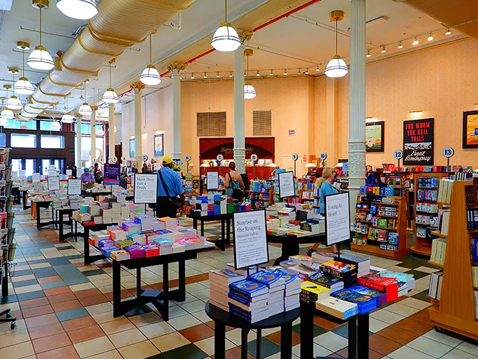 Librerie a New York - Barnes and Noble a Union Square