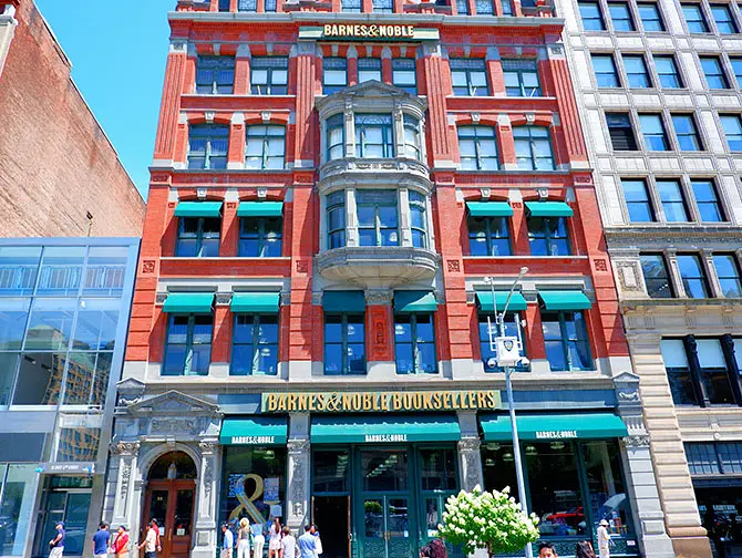 Librerie a New York - Barnes and Noble