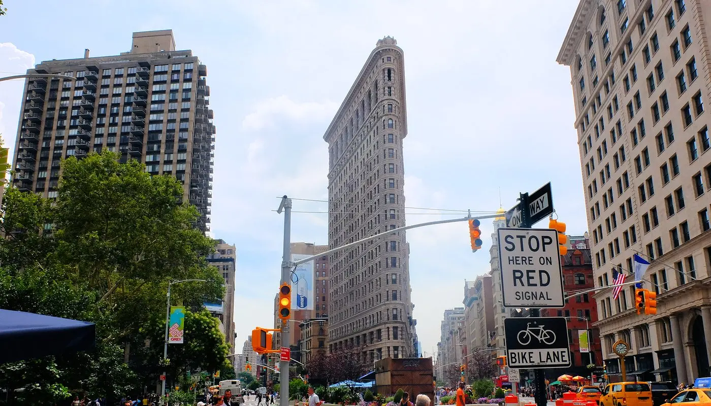 Madison Square Park a New York - Flatiron Building