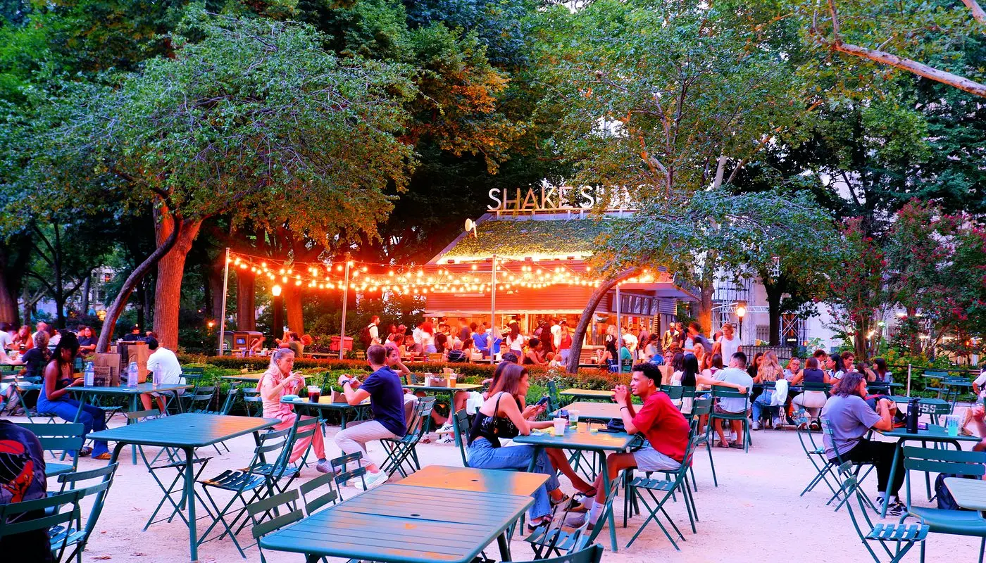 Madison Square Park a New York - Shake Shack