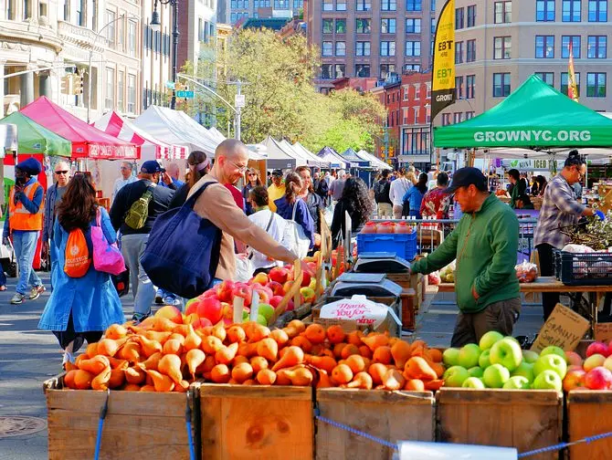 Union Square a New York - Union Square Greenmarket