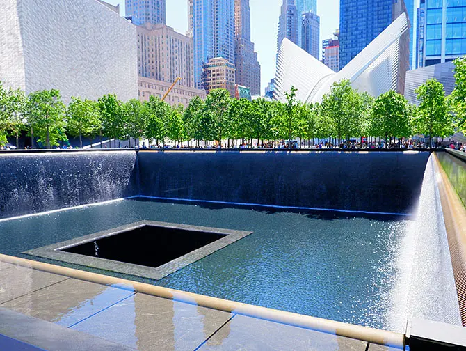 Itinerario a piedi a Downtown Manhattan a New York